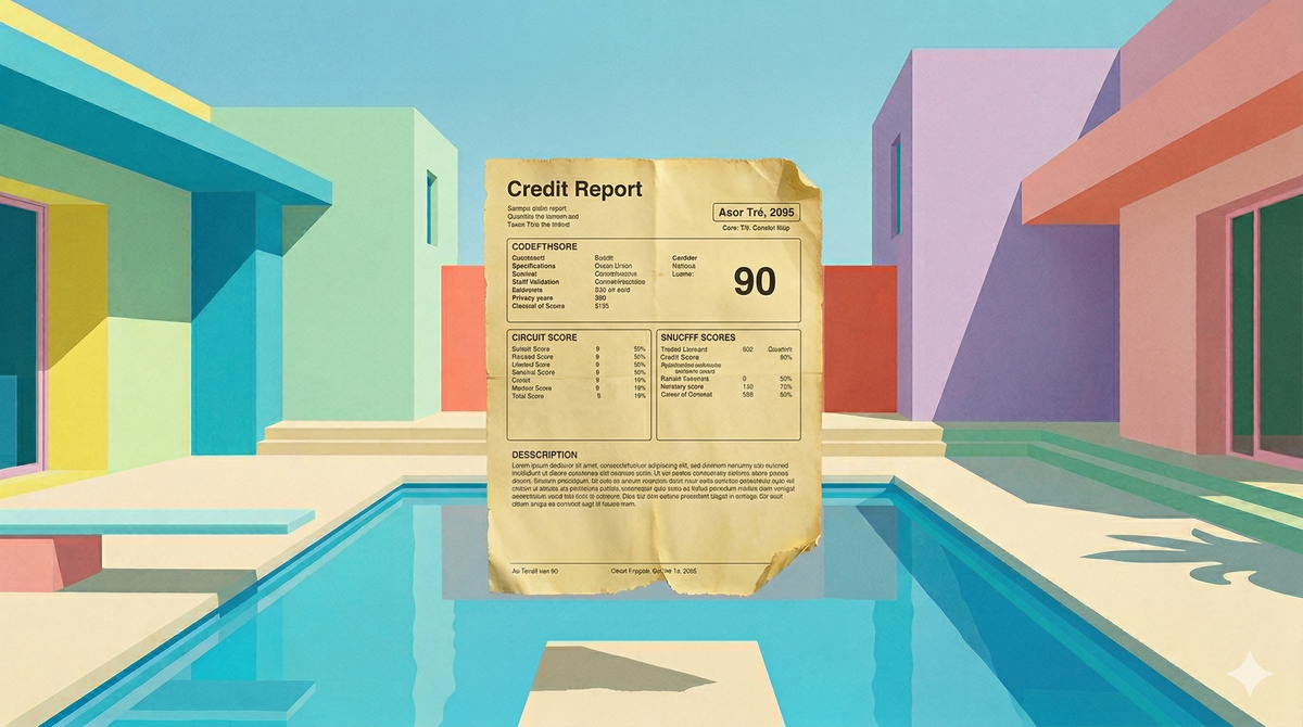 The cost of outdated credit scores